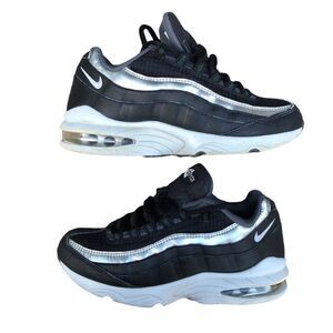 RARE 2018 Nike Air Max 95 Y2K Black Silver Size 6